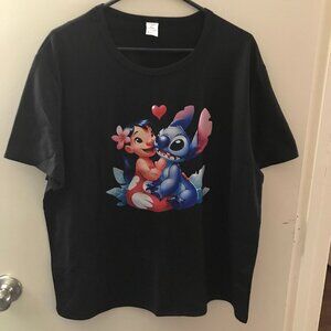 Adorable Lilo And Stitch T-Shirt